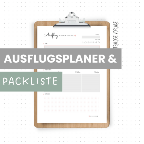 Ausflugs-Packliste & Planung