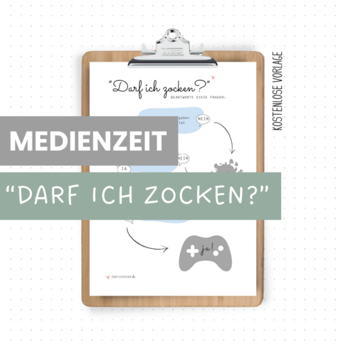 Vorlage: „Darf ich zocken?“, vorausgefüllt oder zum selbst eintragen