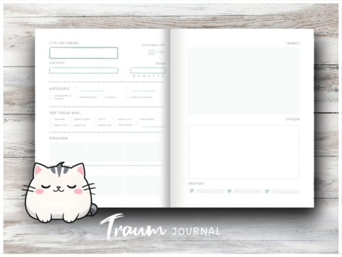 Traumjournal – Traumtagebuch