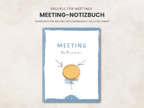 Meeting-Notizbuch