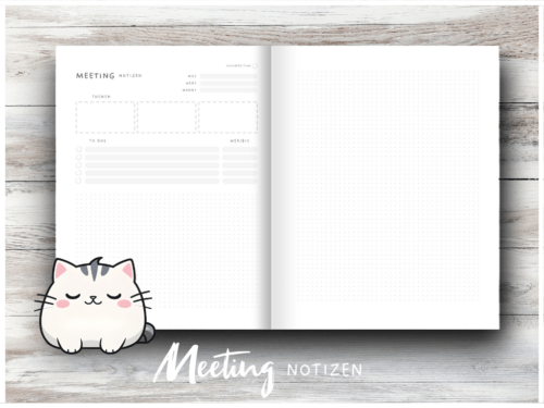 Meeting-Notizbuch