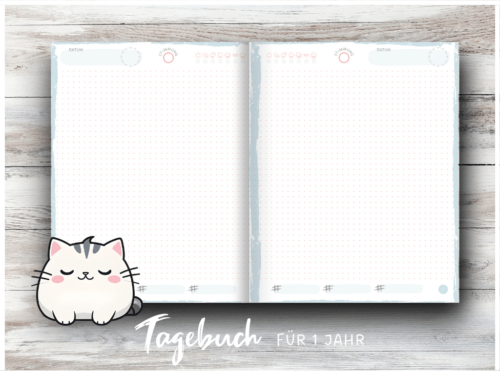Tagebuch für 1 Jahr