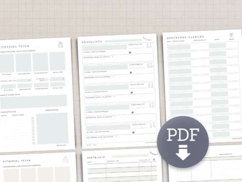 Kindergeburtstag planen: Gäste, Geschenke, Tagesablauf und Mitgebsel