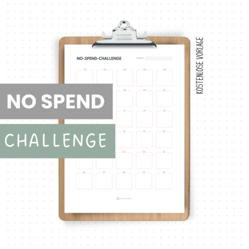 No-Spend-Challenge für 30 Tage