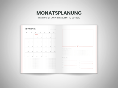 Wochenkalender 2025 mit Menüplanung, Haushalt, Urlaubsplanung (Crazy pink): mit Habit Tracker, Quartalsplanung und Monatsplanern – Jahresplanung und Wochenplanung