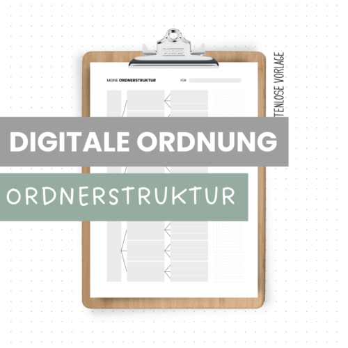 Digitale Ordnung: Ordnerstruktur entwerfen für 3 Ordner auf 3 Ebenen