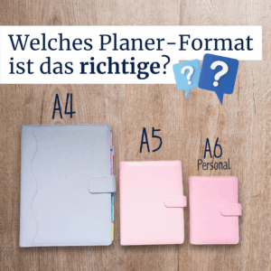 Mehr über den Artikel erfahren A5 oder A6 Personal? So findest du das richtige Format für deinen Ringbuchplaner!
