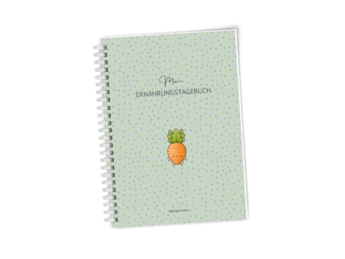 Ernährungstagebuch A5 spiralgebunden B-WARE