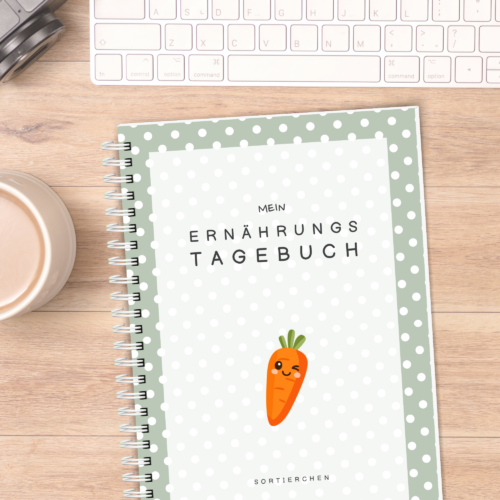 Ernährungstagebuch A5 spiralgebunden: 10 Wochen Food Journal mit Stimmungstracker, Mahlzeiten & Bewegung | Essensplaner zum Eintragen – Bild 3