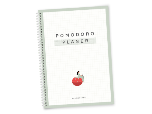 Pomodoro Wochenplaner Notizblock A4